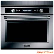 Micro-ondas 40 Litros de Embutir Com Grill - Prata - Brastemp - Bmo45arbna - 220v