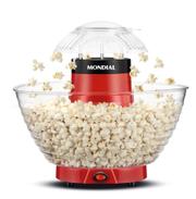 Pipoqueira Mondial de Polietileno Pop Bowl Vermelho Pp-05 220v