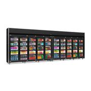 Geladeira/refrigerador 3920 Litros 10 Portas Preto - Gelopar - 220v - Geas-10p Lb Pr