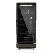 Geladeira/refrigerador 198 Litros 1 Porta Preto Eco Gelo - Eos - 220v - Eev200p