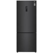 Geladeira/refrigerador 451 Litros 2 Portas Preto Bottom Freezer - LG - 220v - Gc-b569nql2