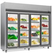 Geladeira/refrigerador 1580 Litros 4 Portas Inox - Gelopar - 220v - Geas-4p Ti