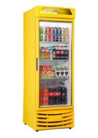Geladeira/refrigerador 550 Litros 1 Portas Amarelo - Frilux - 110v - Rf005
