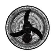 Ventilador de Parede 3 Pás Ventisol New 130w Plástico Preto 50 Cm - 110v - 14063