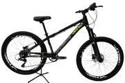 Bicicleta Vikingx X55 Disc H Aro 26 Susp. Dianteira 21 Marchas - Preto