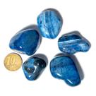 01 Agata Azul Rolado Pedra G 30 a 45mm Clases A 01 Agata Azul Rolado Pedra G 30 a 45mm Clases A