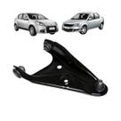 01 Bandeja Suspensão Com Pivô Dianteira Direita Renault Nakata Logan 2007 A 2013
