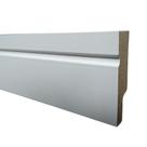 01 barra - 2,10 metros de rodapé 05 cm em mdf branco