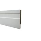 01 barra- 2,10 metros de rodapé 07 cm em mdf branco