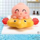 01 Brinquedo de Banho A Corda Amigos Nadadores Bebe Banho Infantil Banheira Piscina