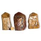 01 Bronzita Pé Bico e Corpo Polido 400 a 500g Apr11cm Tipo B