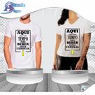 01 camiseta sublimada beber uma breja (tamanho da impressão a3)