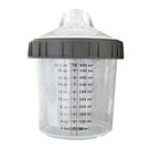 01 Caneca Completa 600ml SPW - Copo Externo, Refil Camisa, Tampa, Anel