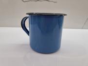 01 Caneca Esmaltada Ágata Original 350ml Cor Azul Envio Imediato 01 Caneca Esmaltada Ágata Original 350ml Cor Azul Envio Imediato