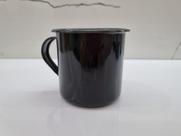 01 Caneca Esmaltada Ágata Original 350ml Cor Preto Envio Imediato 01 Caneca Esmaltada Ágata Original 350ml Cor Preto Envio Imediato