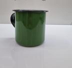 01 Caneca Esmaltada Ágata Original 350ml Cor Verde Postagem Rápida