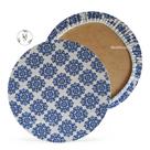 01 Capa de Sousplat Azulejo Português - 35 cm - Várias Cores e Estampas - Supla Jogo Americano