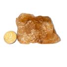 01 Citrino Natural Pedra Não Bombardeado 100 a 150g Tipo B