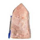 01 Cristal Rosa Pedra Pé e Bico Serrado 3 a 4,5Kg 20cm TipoB