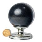 01 Esfera Quartzo Preto Natural 8 a 12 cm 400 a 500 g Tipo B