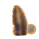 01 Geodo de Ágata Natural 100 a 150g 7 a 12cm Classe B