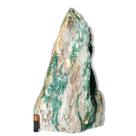 01 Jadeita Pedra Pé Serrado Natural 8,5Kg 36cm Tipo B