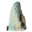 01 Jadeita Pedra Pé Serrado Natural 8,95Kg 32cm Tipo B