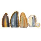 01 Kg Geodo de Ágata Natural Tamanho 7 a 12cm Classe B
