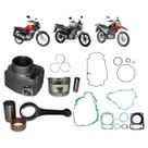 01 Kit Cilindro Completo+Kit Biela Mahle Metal Leve Honda CG 160 Fan 2015 A 2022