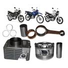 01 Kit Cilindro+Kit Biela Yamaha YBR 125 ED 0.1 L 2V 2009 A 2015 Mahle
