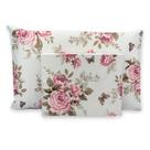 01 Lençol De Cima Cama Solteiro Sem Elástico Acabamento Em Bainha 2,50cm x 1,50cm 180 Fios Estampado
