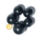 01 Mini Bola Cristal Negro Esfera Pedra Natural 30 a 40mm