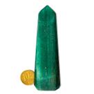 01 Ponta Aventurina Verde Natural 100 a 200g 10-12cm Tipo A