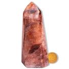 01 Ponta Hematoide Vermelho Lapidado 200 a 250g 10 a 15cm B