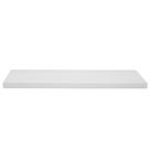 01 Prateleiras em Mdf 15mm Branco 15x60cm sem suporte fixação