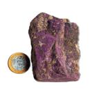 01 Purpurita Bruta Pedra Natural 7 a 10cm 300 a 350g Tipo C