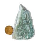 01 Quartzo Verde Pedra Pé Serrado 50 a 100g 5 a 10cm Tipo B 01 Quartzo Verde Pedra Pé Serrado 50 a 100g 5 a 10cm Tipo B