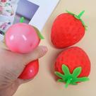 01 Squish Mochi Moranguinho Fofinhos Macio De Apertar Fidget Frutas Macio Brinquedo Cheirinho Morango