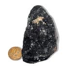 01 Turmalina Preta Pedra Natural 200 a 250g Média 7cm Tipo B