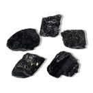 01 Turmalina Preta Pedra Natural 250 a 300g Média 7cm Tipo B