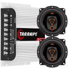 02 Alto Falantes 5 Jbl 160w 5trms80 + Módulo Taramps Ts400x4