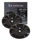 02 Alto Falantes Hurricane Woofer 6x9 4 Ohms Mb690 460w Rms