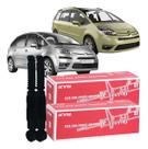 02 Amortecedor Traseiro Citroen C4 Picasso 2.0 16v 2010 2014