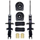 02 Amortecedores Kayaba Dianteiro+Kit Bat Direita+Esquerda Fiat Strada Adventure Locker 2010 A 2020