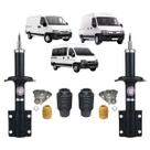 02 Amortecedores Original Kayaba Dianteiro + Kit Batente Fiat Ducato 2003