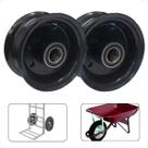 02 Aro Roda Metal 8 Pol Com Roletes Carrinho Mão Carga 350 8