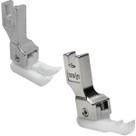 02 Calcador Compensado Pesponto Esquerdo Direito 1/16 Teflon