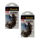 02 Cartela de Anzol Pinnacle 92247 High Carbon Steel KH11014 Maruri - n8/0 e 9/0