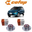 02 Cubo de Roda Traseiro Original Cofap VW Spacefox 1.6 2012 2013 2014
