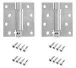 02 Dobradiça Inox com Mola Fechamento Automático Suave Fechamatic